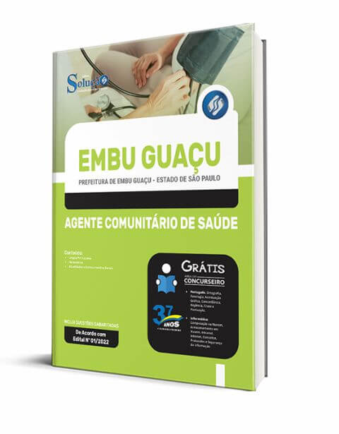 Apostila Concurso Prefeitura de Embu Guaçu - SP 2022 - Agente Comunitário de Saúde