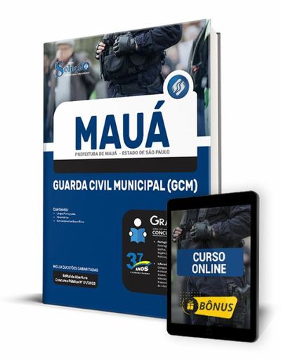 Apostila concurso Guarda Civil Municipal de Mauá impressa e pdf