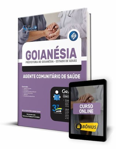 Apostila para Concurso Prefeitura de Goianésia GO 2022 - Agente Comunitário de Saúde