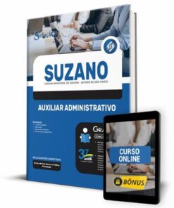 Apostila Câmara de Suzano - SP 2022 - Auxiliar Administrativo