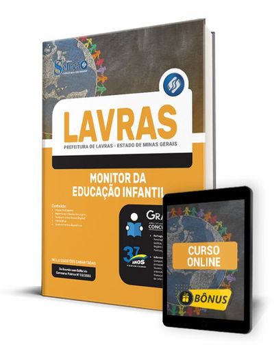 Apostila Concurso Prefeitura de Lavras MG 2022 - Monitor da Educação Infantil