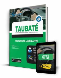 Apostila Câmara de Taubaté - SP 2022 - Motorista Legislativo