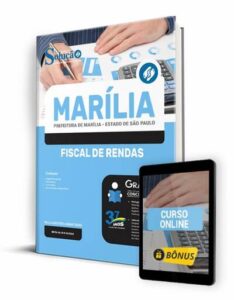 Apostila Prefeitura de Marília Fiscal de Rendas 2022