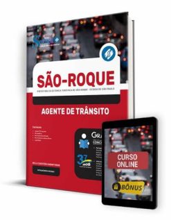 Apostila Prefeitura de São Roque SP Agente de Trânsito 2022