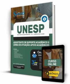 Apostila UNESP 2022 Assistente de Suporte Acadêmico II