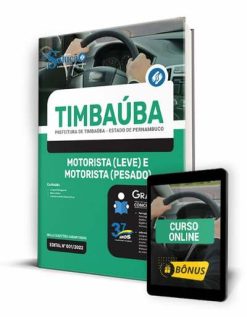 Apostila Prefeitura de Timbaúba Motorista 2023