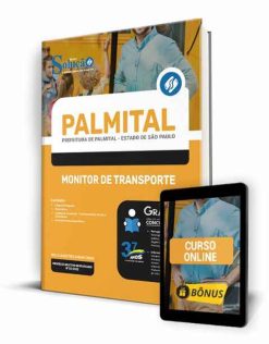 Apostila Prefeitura de Palmital Monitor de Transporte 2023