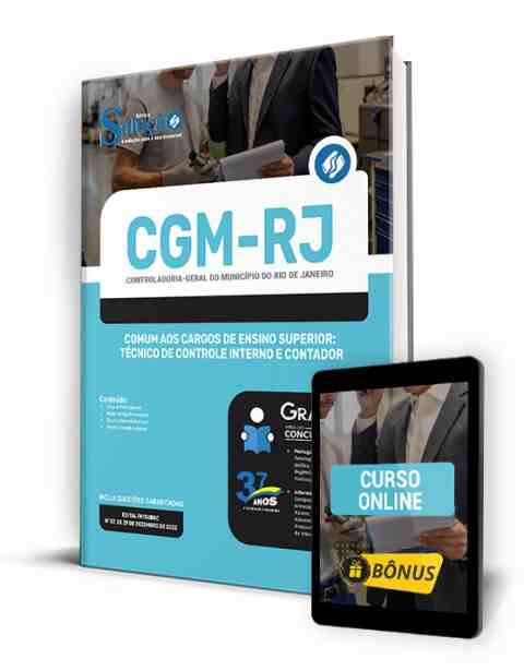 Apostila CGM-RJ Técnico de Controle Interno e Contador 2023