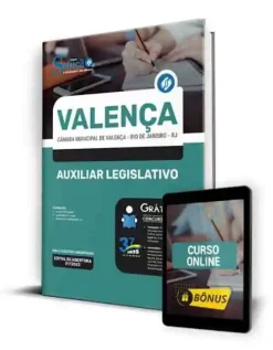 Apostila Câmara de Valença RJ 2023 Auxiliar Legislativo