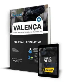 Apostila Câmara de Valença RJ 2023 Policial Legislativo