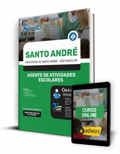 Apostila Pref Santo André Agente de Atividades Escolares