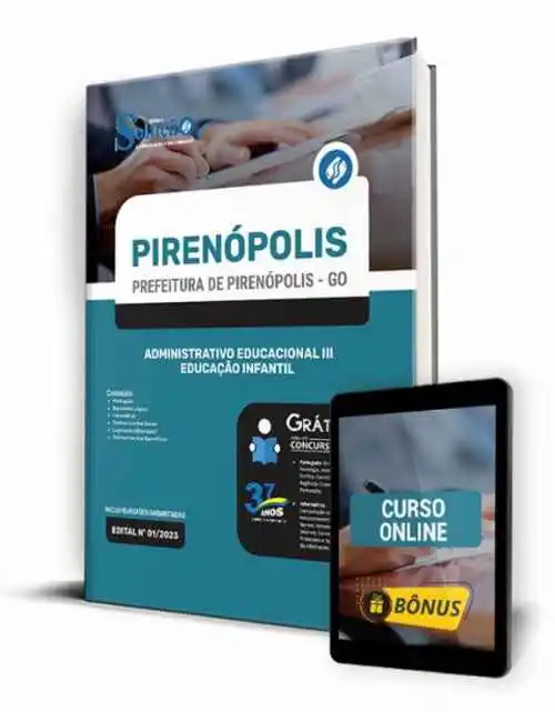 Apostila Prefeitura de Pirenópolis - GO 2023 - Administrativo Educacional III - Educação Infantil