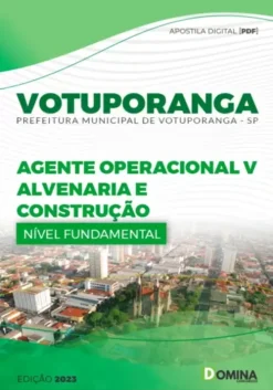 Apostila Pref Votuporanga - SP 2023 - Alvenaria e Construção