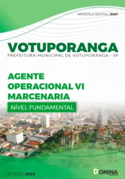 Apostila Pref Votuporanga - SP 2023 - Marcenaria