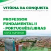 Apostila Vitória Conquista BA 2023 Prof Português Libras