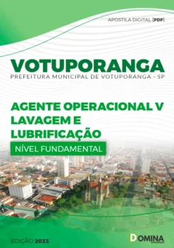 Apostila Pref Votuporanga - SP 2023 - Lavagem Lubrificação