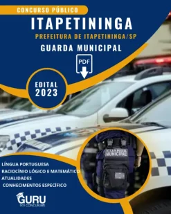 Apostila Guarda Municipal de Itapetininga 2023