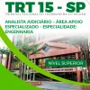 Apostila TRT 15 SP 2023 - Analista Judiciário Engenharia 3 Apostila TRT SP 2023 - Analista Judiciário Engenharia