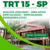 Apostila TRT 15 SP 2023 - Analista Judiciário Engenharia Civil 3 Apostila TRT SP 2023 - Analista Judiciário Engenharia Civil
