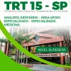 Apostila TRT 15 SP 2023 - Analista Judiciário Medicina 3 Apostila TRT 15 SP 2023 - Analista Judiciário Medicina