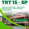 Apostila TRT SP 2023 - Analista Judiciário Serviço Social