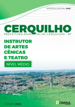 Apostila Prefeitura de Cerquilho SP 2023 -Instrutor de Artes