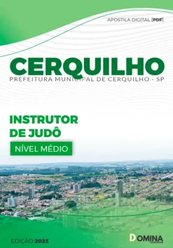 Apostila Prefeitura de Cerquilho SP 2023 - Instrutor de Judô