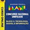 Curso CNU Bloco 2: Tecnologia Dados e Informação