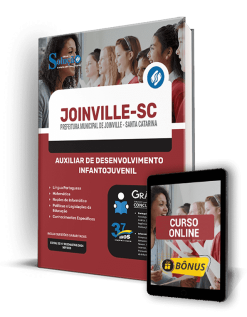 Apostila Pref Joinville SC 2024 Aux. de Des. Infantojuvenil