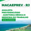 Apostila Analista Previdenciário Auditoria Médica Medicina Trabalho Macaeprev RJ 2024 2 Apostila Auditoria Médica Medicina do Trabalho Macaeprev