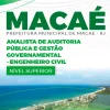 Apostila Analista Auditoria Engenheiro Civil Macaé RJ 2024
