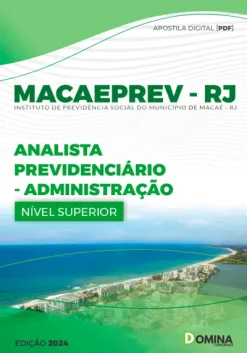 Apostila Analista Administração Macaeprev RJ 2024