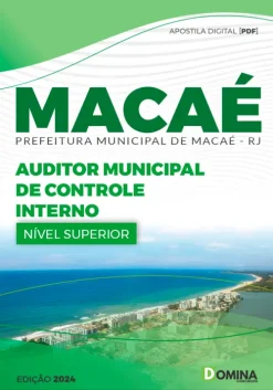 Apostila Auditor Municipal de Controle Interno Macaé RJ 2024