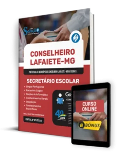 Apostila Secretário Escolar Conselheiro Lafaiete - MG 2024