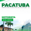 Apostila Motorista Pacatuba CE 2024
