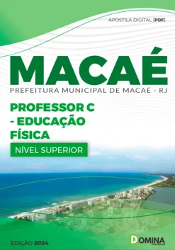 Apostila Professor de Educação Física Macaé RJ 2024