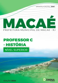 Apostila Professor de História Macaé RJ 2024