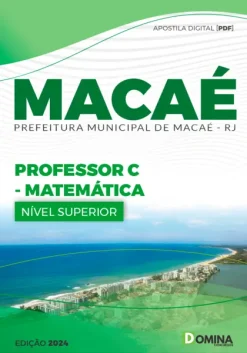 Apostila Professor de Matemática Macaé RJ 2024