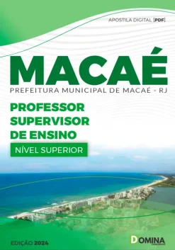 Apostila Professor Supervisor de Ensino Macaé RJ 2024