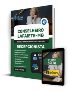 Apostila Recepcionista Conselheiro Lafaiete - MG 2024