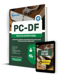 Apostila PCDF 2024 - Gestor de Apoio - Arquivista