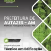 Apostila Técnico em Edificação Autazes AM 2024