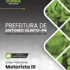 Apostila Motorista Antônio Olinto PR 2024