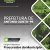 Apostila Procurador Municipal Antônio Olinto PR 2024