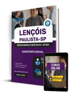 Apostila Prefeitura de Lençóis Paulista - SP 2025 - Assistente Social | Editora Solução