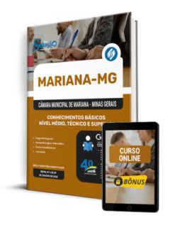 Apostila Câmara de Mariana - MG 2025 - Nível Médio, Técnico e Superior - Conhecimentos Básicos | Editora Solução