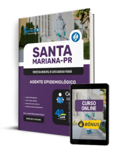 Apostila Prefeitura de Santa Mariana - PR 2025 - Agente Epidemiológico | Editora Solução