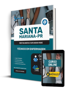 Apostila Prefeitura de Santa Mariana - PR 2025 - Técnico em Enfermagem | Editora Solução