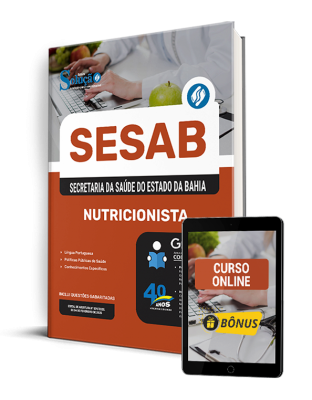 Apostila SESAB Temporários 2025 - Nutricionista 1 Apostila SESAB Temporários 2025 - Nutricionista | Editora Solução