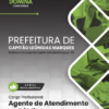 Apostila Agente Atendimento Público Capitão Leônidas Marques PR 2025